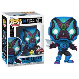 Funko Pop #410 DC Comics - Blue Beetle Dia de los Muertos Glow in the Dark