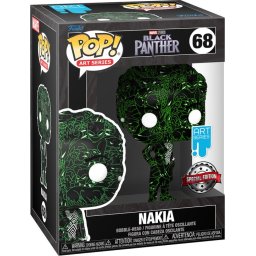 Funko Pop #68 Artist Series: Marvel: Black Panther - Nakia with Pop! Protector
