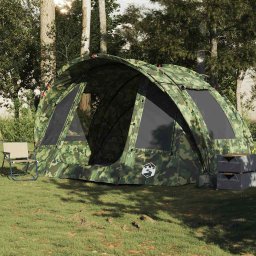 vidaXL Vistent 2-persoons waterdicht camouflage