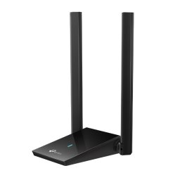 TP-Link Archer TX20U Plus AX1800 draadloze USB-adapter met twee high-gain antennes Router Zwart