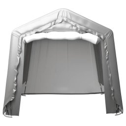 vidaXL Opslagtent 240x240 cm staalgrijs