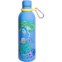 Grupo Erik Drinkfles Rick And Morty 500 Ml 7 X 25 Cm Rvs Blauw
