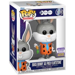 Funko Pop #1259 Funko Pop! Looney Tunes - Bugs Bunny as Fred Flintstone Warner Bros 100th Anniversar
