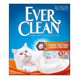 10l Ever Clean® Fast Acting Odour Control Klonterende Kattenbakvulling Kat