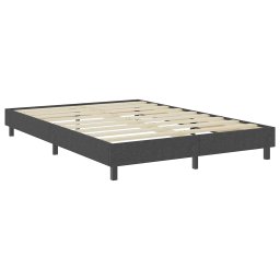 vidaXL Boxspringframe stof grijs 180x200 cm
