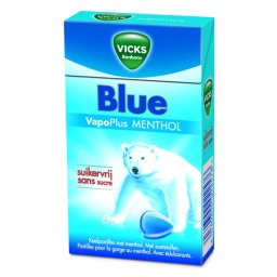 Vicks Blue Box Menthol Suikervrij