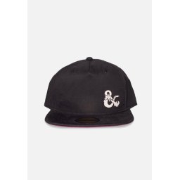 Dungeons And Dragons Snapback Pet Logo Zwart - Cap