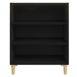 vidaXL Dressoir 57x35x70 cm bewerkt hout zwart