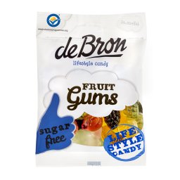 De Bron Fruit Gums Suikervrij