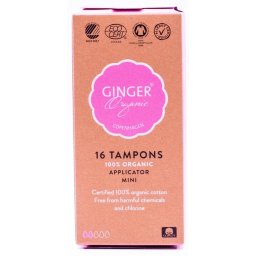 Ginger Organic Tampons Mini Met Applicator