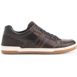 NoGRZ M.Breuer - maat 41- Leren herensneakers - Veterschoenen mannen - Donkerbruin Leer
