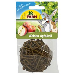 Mr. Woodfield Wilgenappelbal - Dubbelpak: 2 stuks (ca. 8 cm)