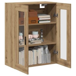 vidaXL Wandkast 69,5x34x90 cm artisanaal eikenkleurig