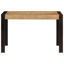 vidaXL Eettafel 120x60x76 cm massief mangohout