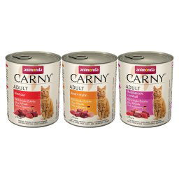 6x800g Adult Creaties met Rund Animonda Carny Kattenvoer