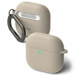 Ringke Silicone AirPods 4 Hoesje Stone
