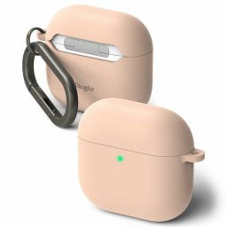 Ringke Silicone AirPods 4 Hoesje Roze