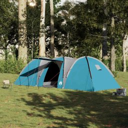 vidaXL Koepeltent 8-persoons waterdicht blauw