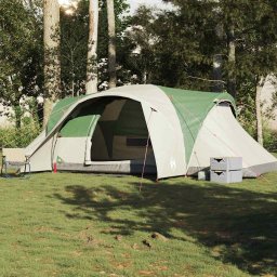 vidaXL Koepeltent 6-persoons waterdicht groen