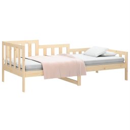 vidaXL Slaapbank zonder matras 90x200 cm massief grenenhout