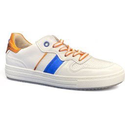 Gabor Comfort - maat 40 - Sneaker Wit-Oranje G-leest