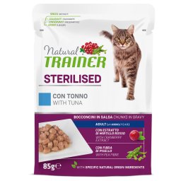 24x85g Tonijn Adult Gesteriliseerd Natuurlijk Trainer natte kat