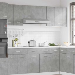 vidaXL Bovenkast Lyon 30x31x60 cm bewerkt hout betongrijs
