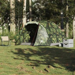 vidaXL Vistent 2-persoons waterdicht camouflage