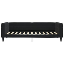 vidaXL Slaapbank 90x200 cm fluweel zwart