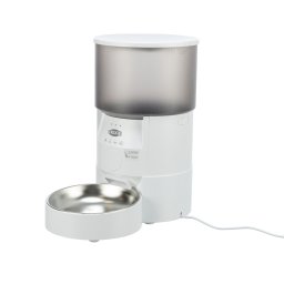 Trixie TX-S Smart voederautomaat, wit, tot 3 liter droogvoer wit kat hond