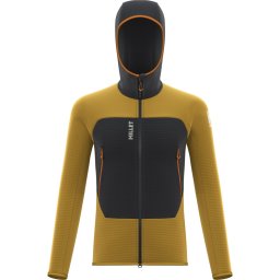 MILLET Fusion Grid M deep jungle/safran - Fleecevest L