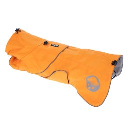 TIAKI hondenregenjas Saffraan ruglengte: 45cm