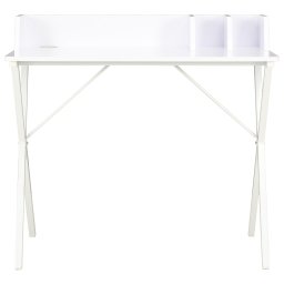 vidaXL Bureau 80x50x84 cm wit
