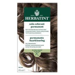 Herbatint Permanente Haarkleuring As-Blond 7C