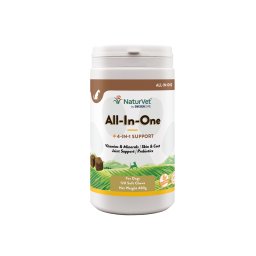 120 stuks NaturVet All-In-One aanvullende voeding voor honden