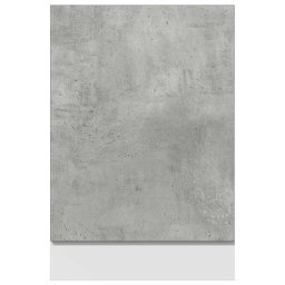 vidaXL Vaatwasserpaneel Lyon 45x3x67 cm betongrijs