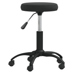 vidaXL Massagekruk fluweel zwart