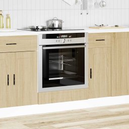 vidaXL Ovenkast "Porto" bewerkt hout sonoma eikenkleurig