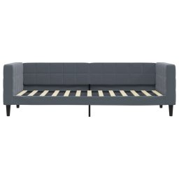 vidaXL Slaapbank 80x200 cm fluweel donkergrijs
