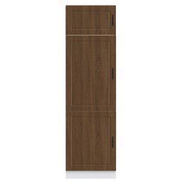 vidaXL Keukenkast Porto bewerkt hout bruin eikenkleur