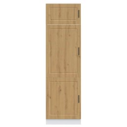 vidaXL Keukenkast Porto bewerkt hout artisanaal eikenkleur