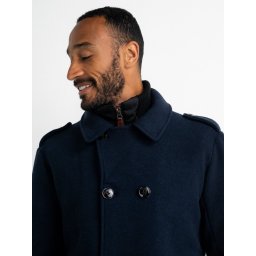 Petrol Industries Maat XXXL - Heren Klassieke Jas - Blauw