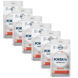 6x 400g Forza10 Active Vet Diet Renal vis droogvoer voor katten