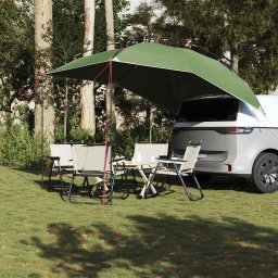 vidaXL Autotent waterdicht groen
