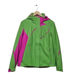 SPYDER Prevail green/pink windjak M