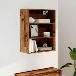vidaXL Bovenkast 69,5x32,5x90 cm oud houtkleurig