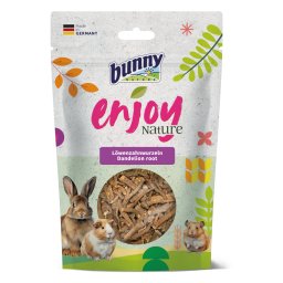 3x100g Natuurlijke Stukjes Paardenbloemwortel Bunny Nature Knaagdiersnacks