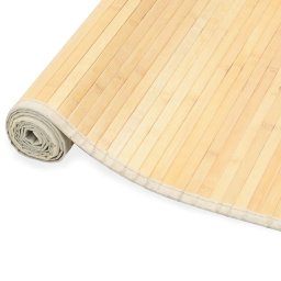vidaXL Tapijt 80x300 cm bamboe naturel