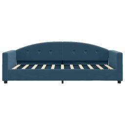 vidaXL Slaapbank 80x200 cm fluweel blauw
