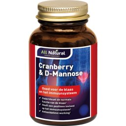 All Natural Cranberry & D-Mannose Capsules